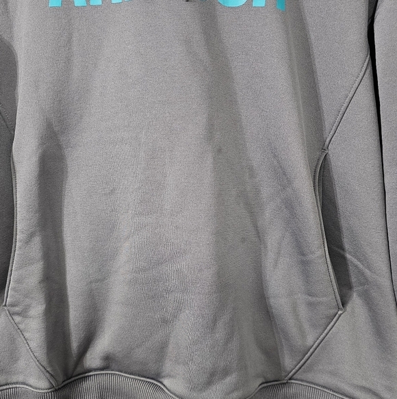 Under Armour Gray  Hoodie Relaxed Fit - Picture 2 of 4